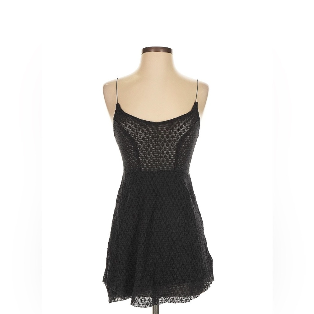 Free People Black Cocktail Dress